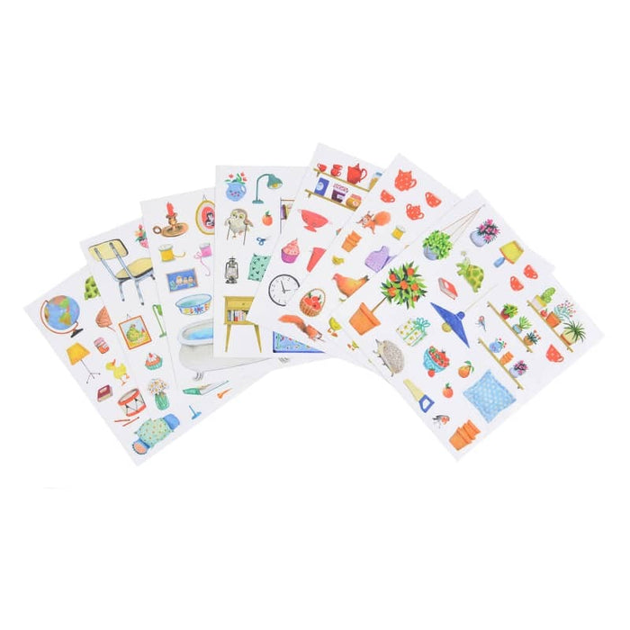 Ma Maison - Coloring Book & Stickers