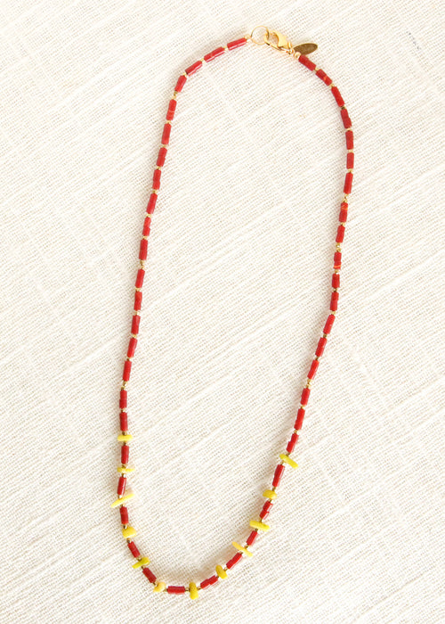Oyster Stone Necklace