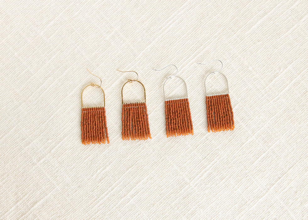 Mini Drop Fringe Earrings