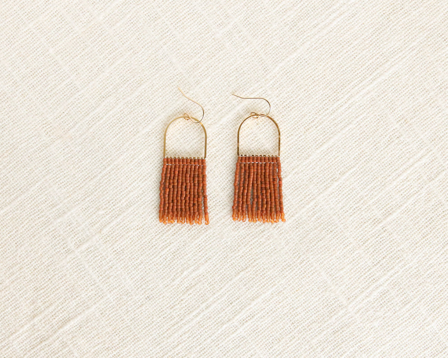 Mini Drop Fringe Earrings