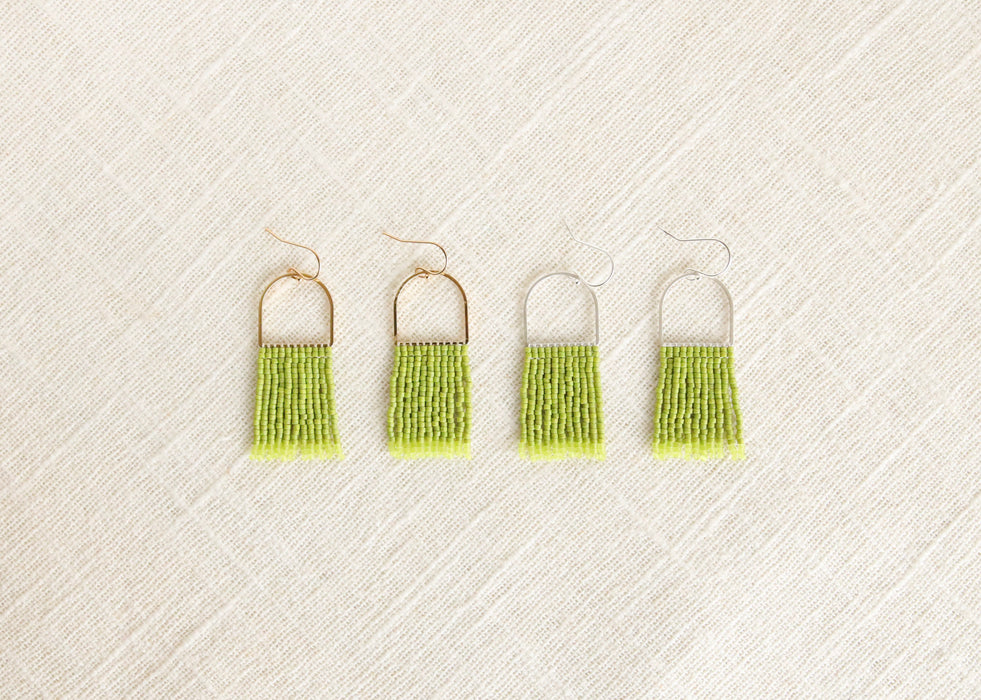 Mini Drop Fringe Earrings