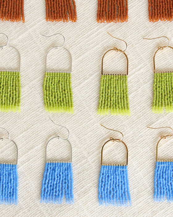 Mini Drop Fringe Earrings