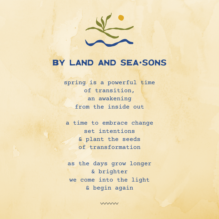 By Land & Seasons - Spring Soy Candle