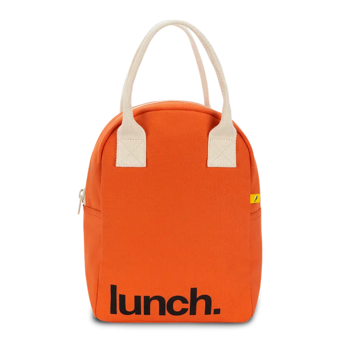 Organic Cotton Zipper Lunch Bag