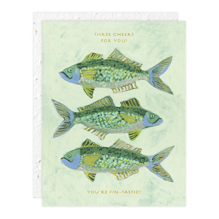 One Fish, Two Fish Congrats Card