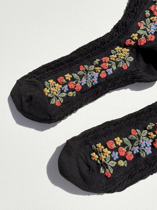 Wild Strawberry Socks