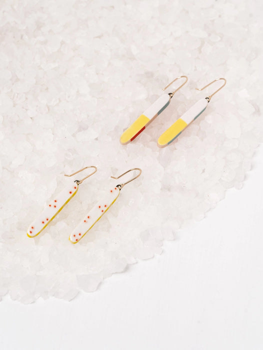 Running Stitch Earrings