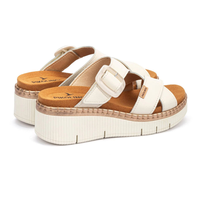 Gomera Buckle Wedge Sandal