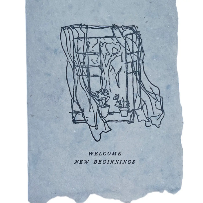 Welcome New Beginnings Card