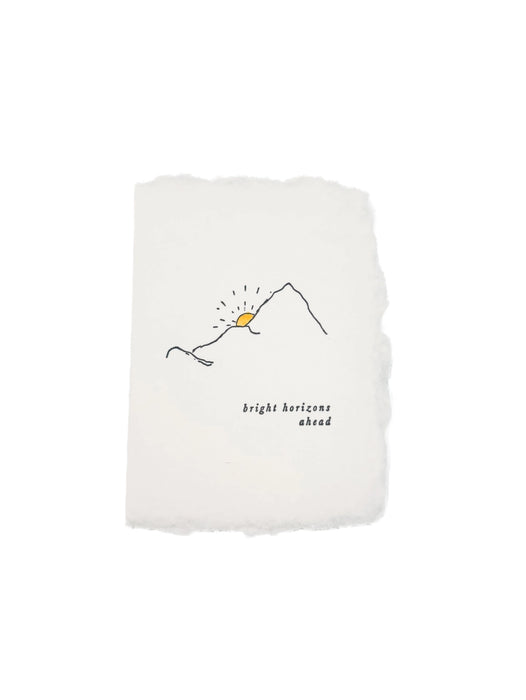 Bright Horizons Ahead Mountain Card