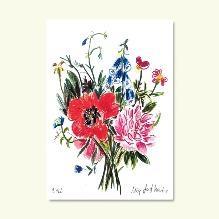 Wild Flowers A3 Print