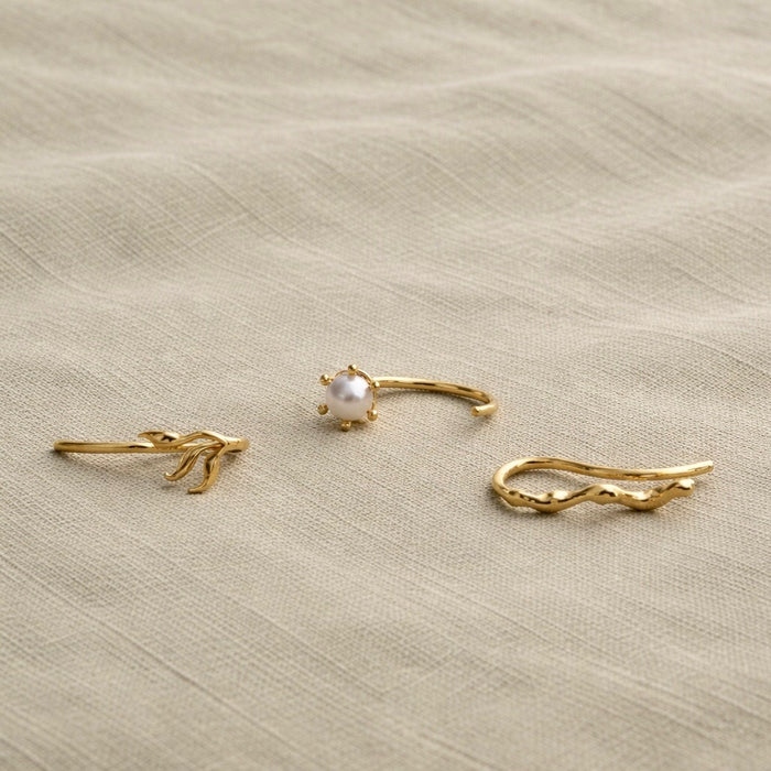 By Land & Sea x Pourquoi - Earring Trio Set