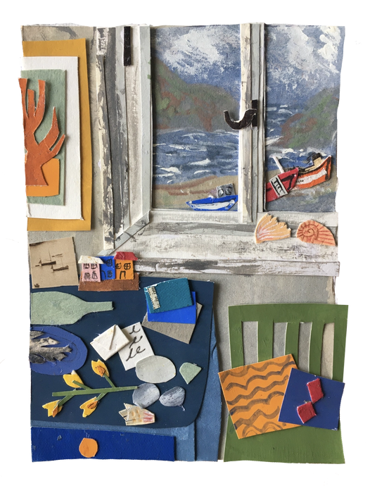 A Cornwall Scene A6 Greeting Card