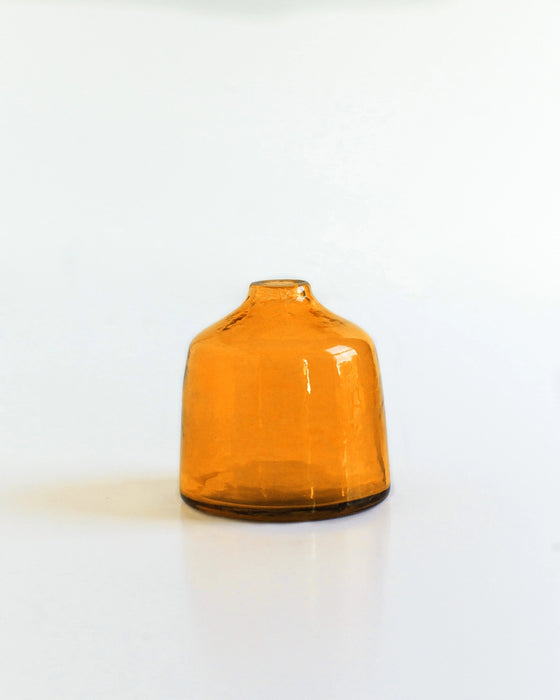 Bella Handblown Hammered Glass Bud Vase