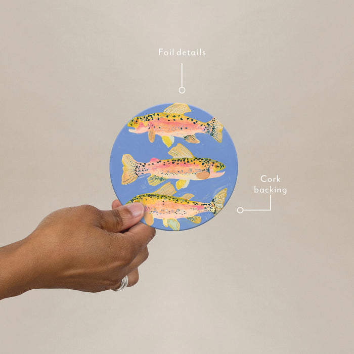Three Fish Coaster