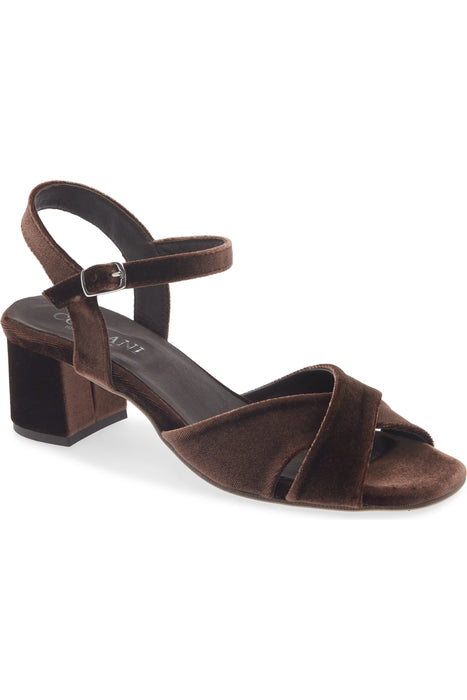 Ilaria Velvet Block Heel