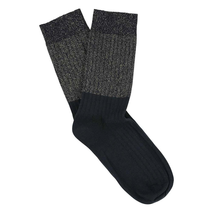 Women's Lurex Block Socks