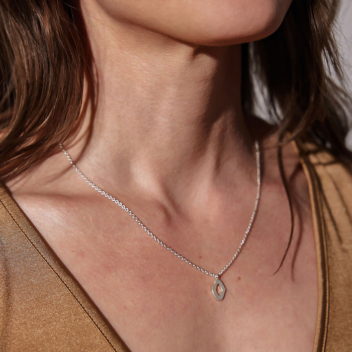 Canyon Tiny Charm Necklace - Sterling Silver