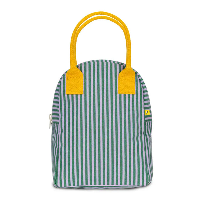 Organic Cotton Zipper Lunch Bag
