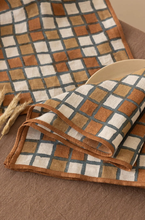 Linen Sudoku Napkin