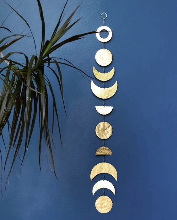 Moon Phases Wall Hanging
