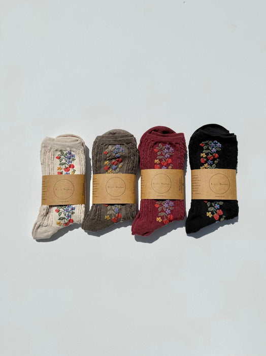 Wild Strawberry Socks