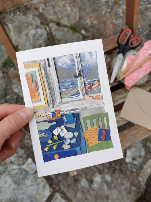 A Cornwall Scene A6 Greeting Card