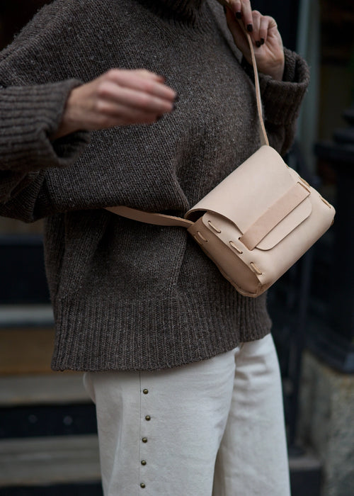 Leather Saddle Bag