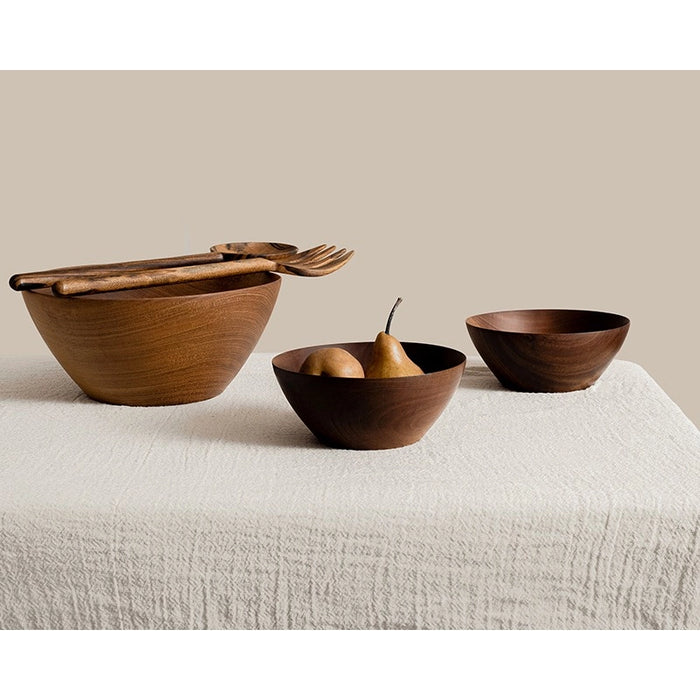 Hand Turned Mahogany Bowl