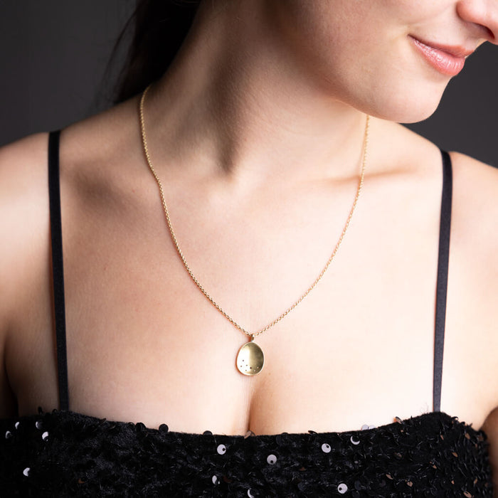 Mini Origin Necklace - Brass