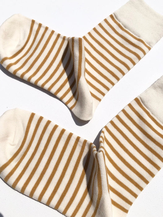 Color Stripe Cotton Socks