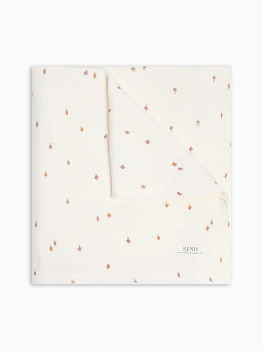 Organic Cotton Muslin Swaddle Blanket