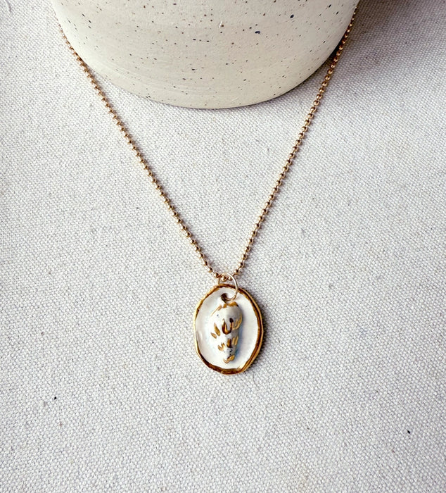 Whisper Shell Charm Necklace