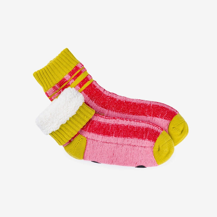 Plaid Stripe House Socks