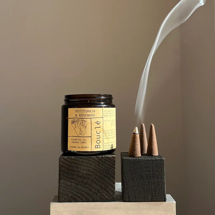 Petitgrain & Rosewood Incense Cones