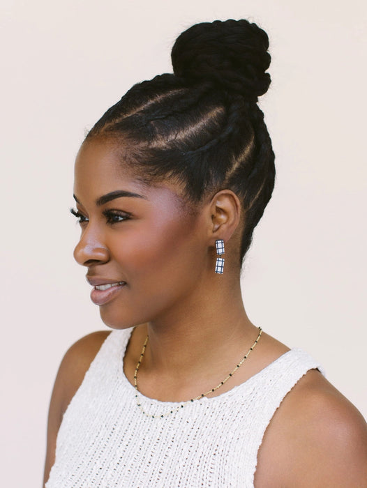 Plaid Partner Earrings