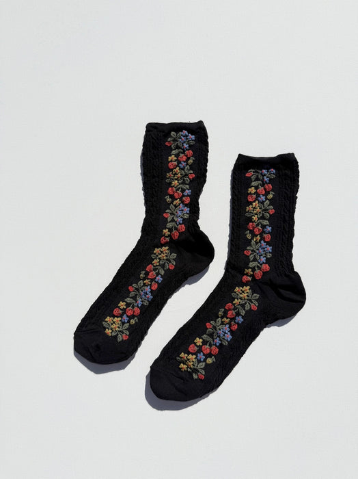 Wild Strawberry Socks