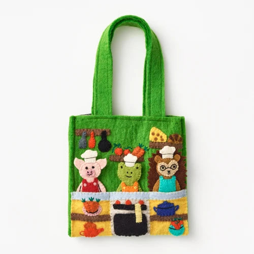 Chef Felt Puppet Bag
