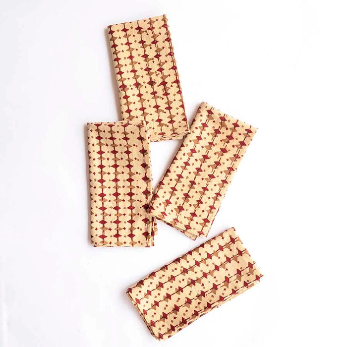 Cirque Geo Print Napkins - Set of 4