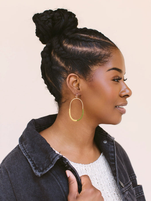 On the Move Macramé Earrings