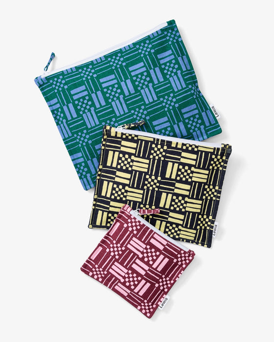 Meadow Escher Zip Pouch Set