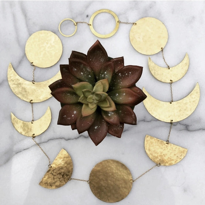 Moon Phases Wall Hanging