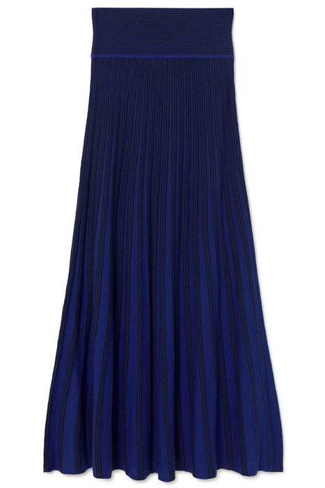 Radial Midi Skirt