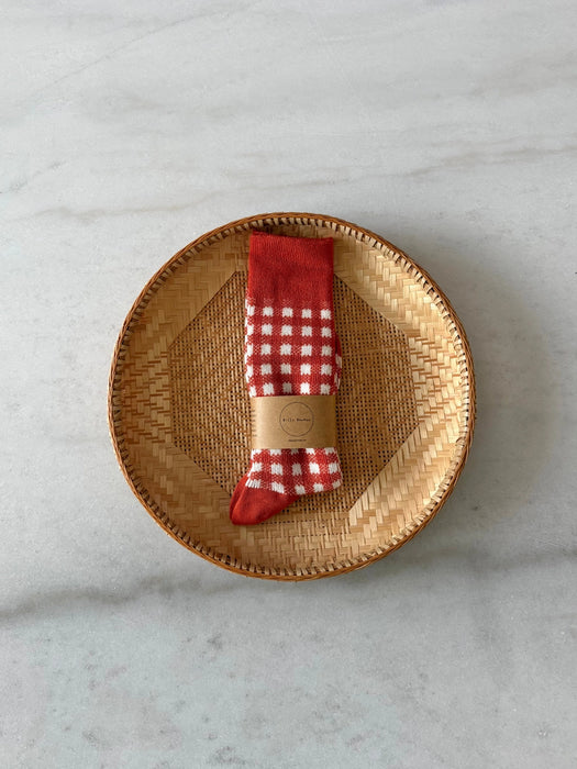 Cotswold Gingham Crew Socks