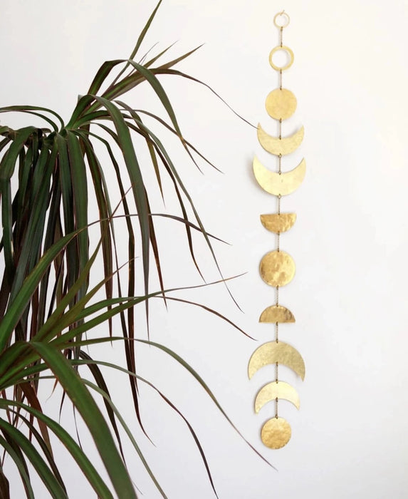 Moon Phases Wall Hanging