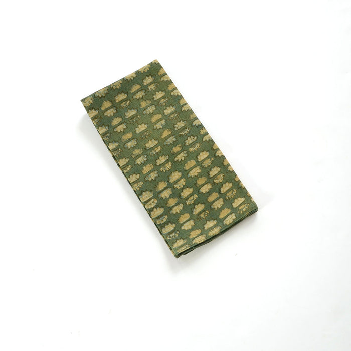 Sunflower Green Napkins - Set of 4