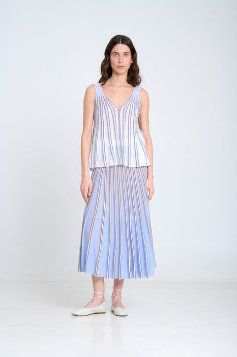 Radial Knit Tank