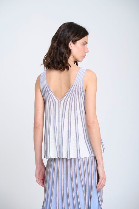 Radial Knit Tank