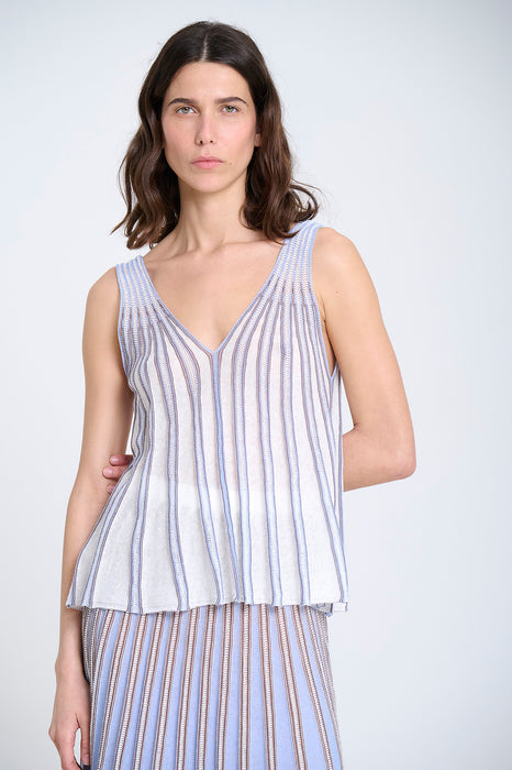 Radial Knit Tank