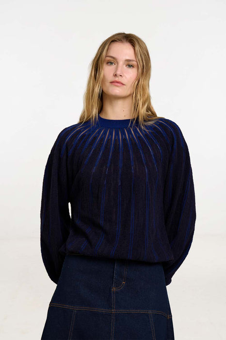 Radial Knit Sweater